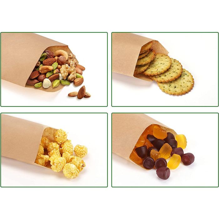 Bolsas Kraft reutilizables para alimentos, 30 unidades - Algon (36 Unidades) 5 Bolsas Kraft reutilizables para alimentos, 30 unidades - Algon (36 Unidades) 5