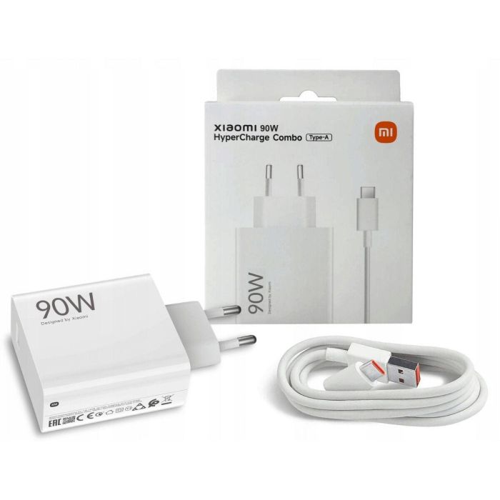 Cargador de Pared + Cable USB A a USB-C Xiaomi MDY-15-EK 90 W 6