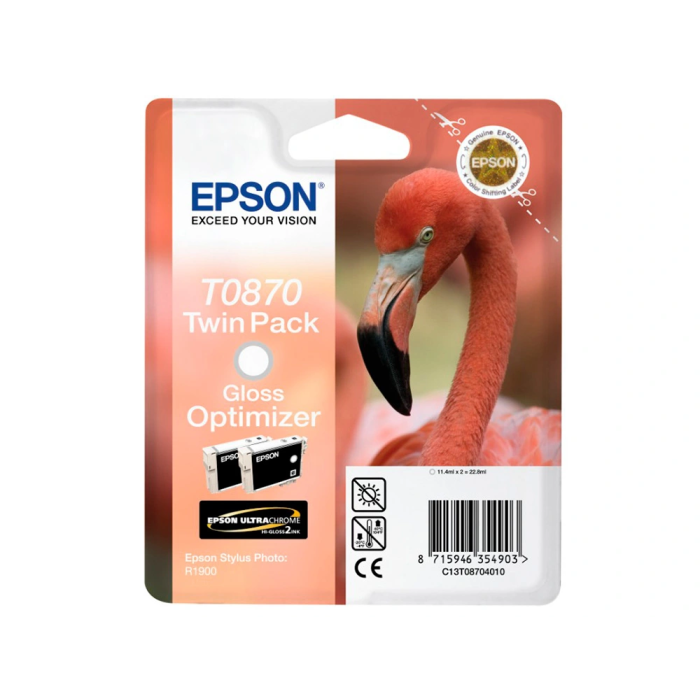 Epson R-1900 Optimizador de Brillo Tinta Ink-jet Original 1 Epson R-1900 Optimizador de Brillo Tinta Ink-jet Original 1