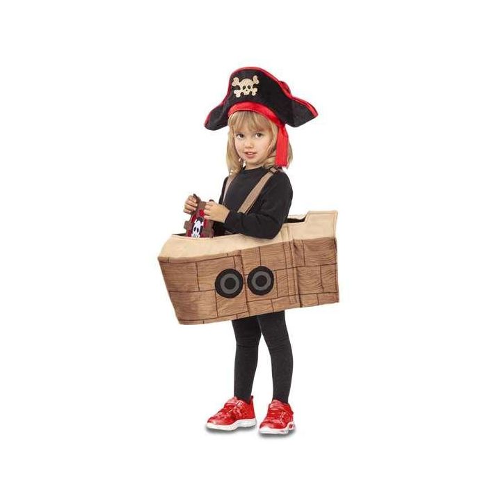 My Other Me Disfraz Barco Pirata Talla Única, Ideal para Niños de 3 Años en Adelante, Fabricado en 100% Poliéster 1 My Other Me Disfraz Barco Pirata Talla Única, Ideal para Niños de 3 Años en Adelante, Fabricado en 100% Poliéster 1