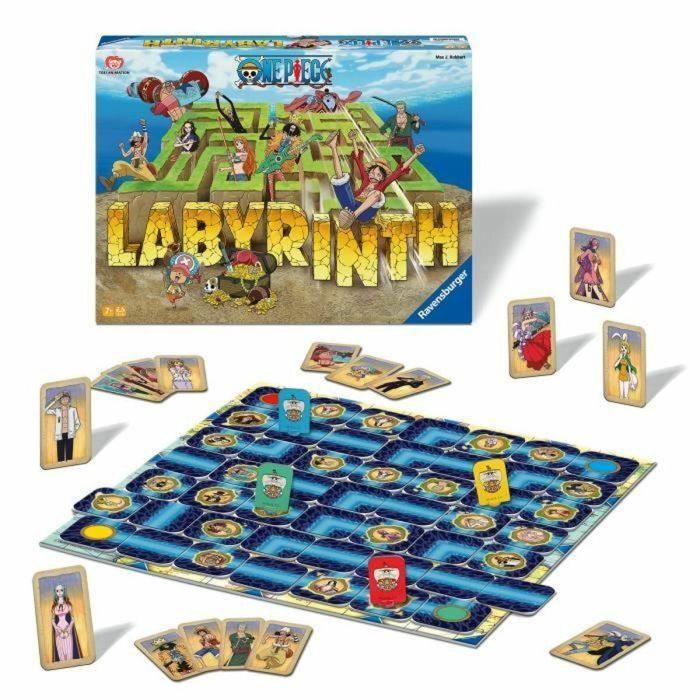 RAVENSBURGER Juego de Mesa Labyrinth One Piece - Clásico de Estrategia Familiar para +7 Años 4 RAVENSBURGER Juego de Mesa Labyrinth One Piece - Clásico de Estrategia Familiar para +7 Años 4