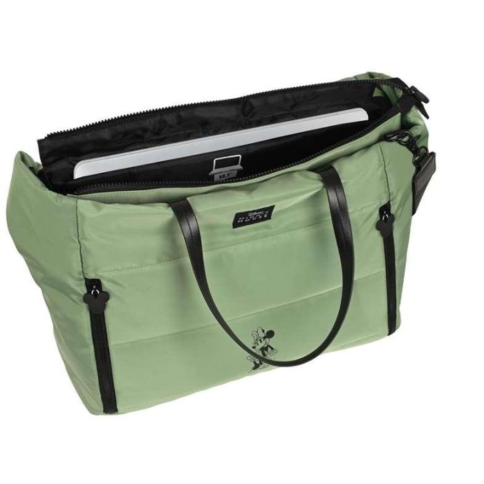 Bolso con bolsillo para portatil 14,1'' minnie mouse "mint shadow" 54x31x17 3 Bolso con bolsillo para portatil 14,1'' minnie mouse "mint shadow" 54x31x17 3