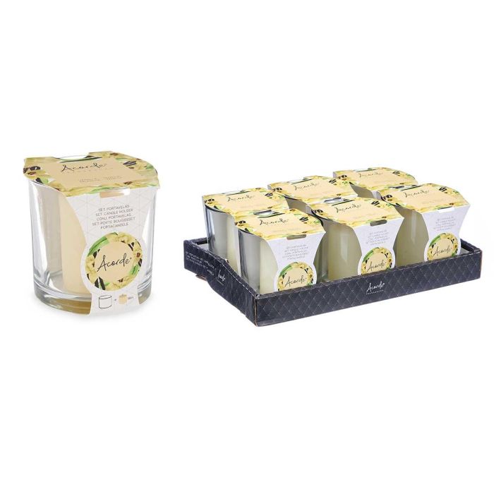 Portavela Taco Vela Vainilla Acorde 10CM (6 Unidades) 2 Portavela Taco Vela Vainilla Acorde 10CM (6 Unidades) 2