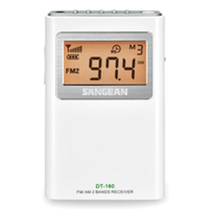Radio Portátil Sangean DT-160 Blanco 2