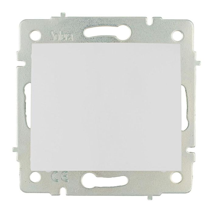 Solera Tapa ciega de empotrar blanco serie Europa ERP75 0 Solera Tapa ciega de empotrar blanco serie Europa ERP75 0