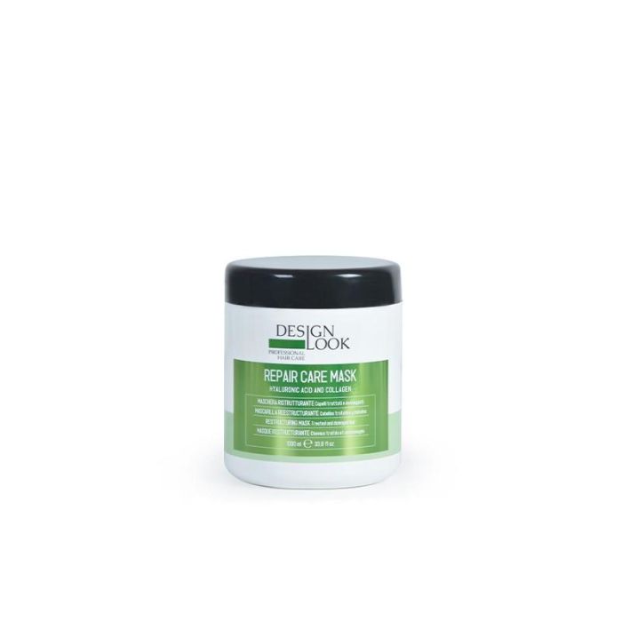 Mascarilla Repair Care con Ácido Hialurónico y Colágeno para Cabello Dañado - Design Look 1000ml Mascarilla Repair Care con Ácido Hialurónico y Colágeno para Cabello Dañado - Design Look 1000ml