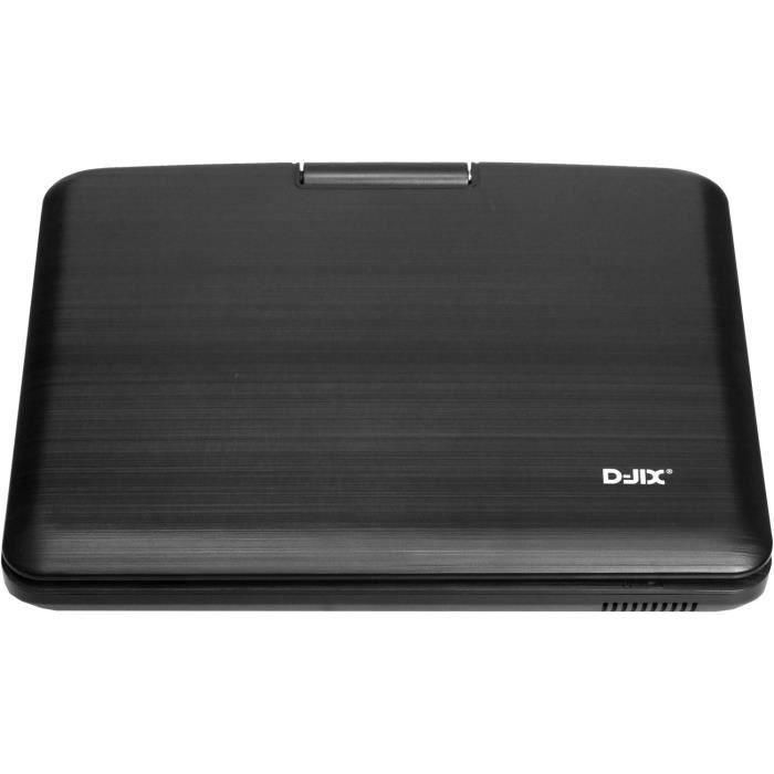 D-JIX PVS906-20 Reproductor de DVD portátil 9 giratorio - Negro 3