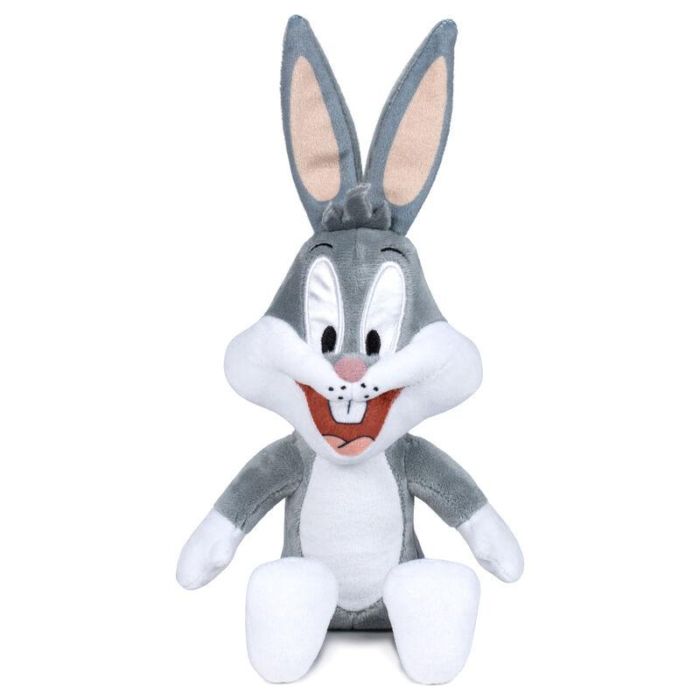 PLAY BY PLAY Peluche Bugs Bunny Looney Tunes de 25 cm - Figura Sentada PLAY BY PLAY Peluche Bugs Bunny Looney Tunes de 25 cm - Figura Sentada