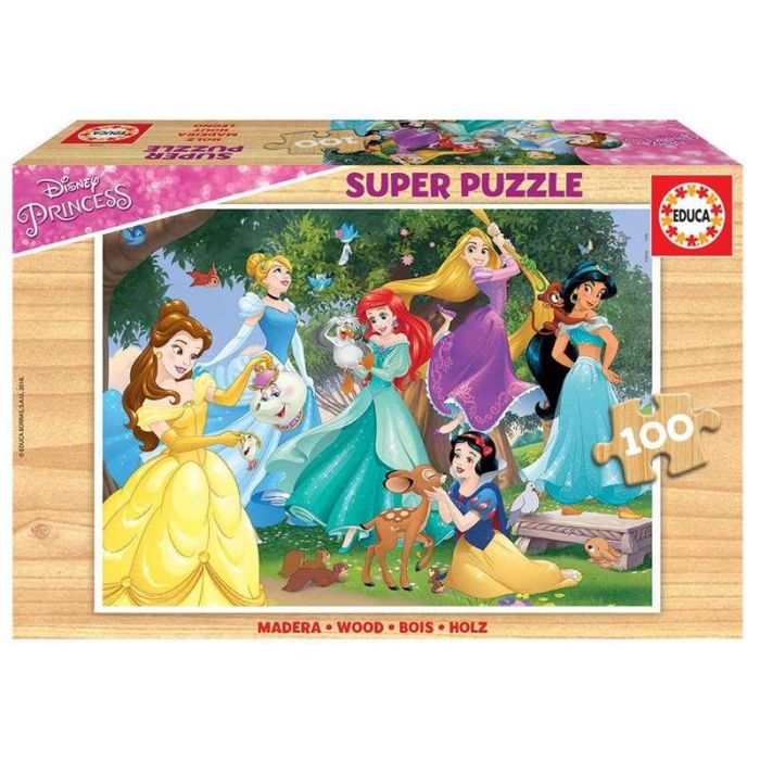 Educa Puzzle 100 Piezas Disney Princess para Niños de 6 a 8 Años 4