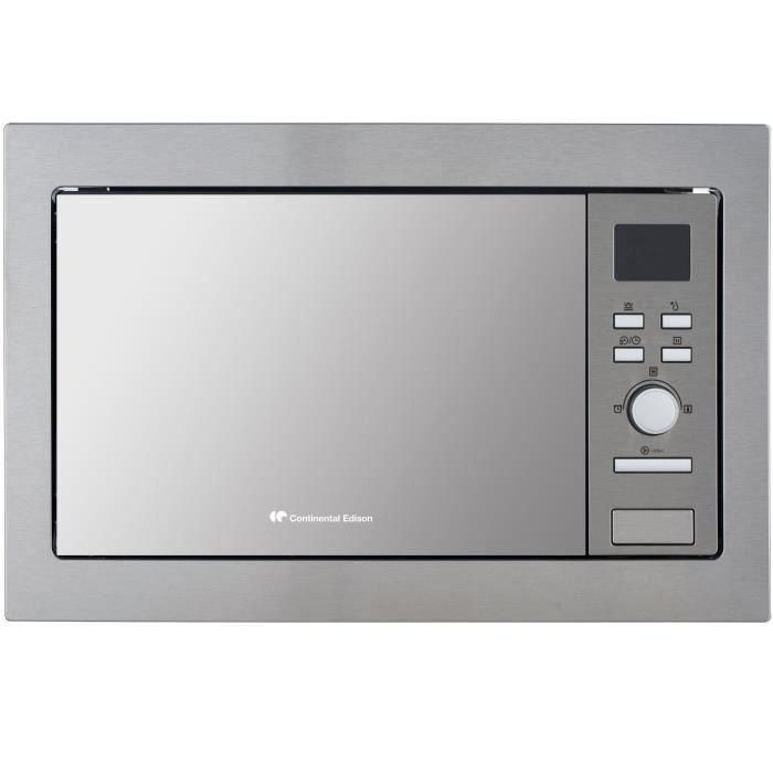 CONTINENTAL EDISON CEMO25GE2 grill microondas empotrable Negro L59.5 x H38.8 x P40 cm 25L CONTINENTAL EDISON CEMO25GE2 grill microondas empotrable Negro L59.5 x H38.8 x P40 cm 25L