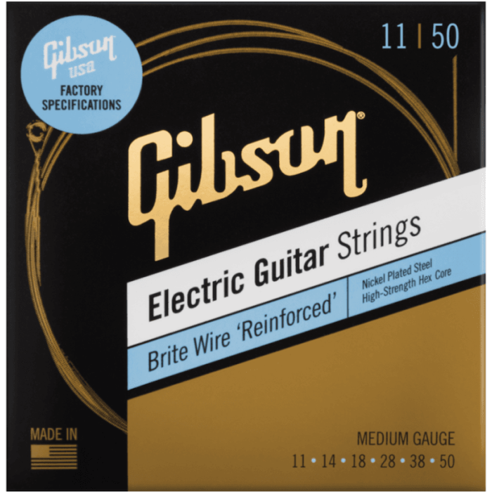 Juego Eléctrica Nickel Brite Wire "Reinforced" Medium 11-50 1 Juego Eléctrica Nickel Brite Wire "Reinforced" Medium 11-50 1