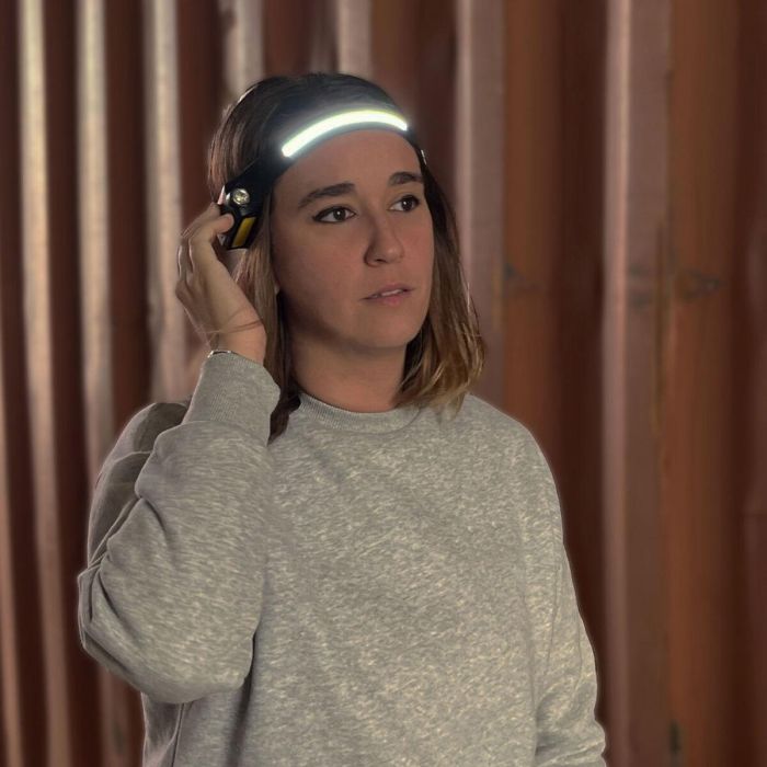 Linterna LED para la Cabeza EDM 36127 Cob + Spot 3 W 8 W 90 Lm 280 lm 3