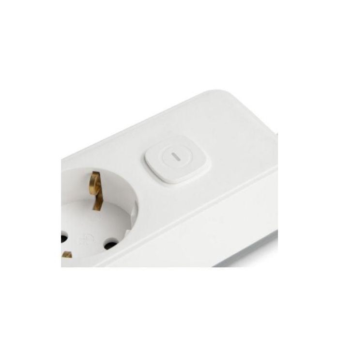 Regleta con Interruptor Orbegozo EN 3100/ 3 Tomas de Corriente/ 2 USB/ 2 USB Tipo-C/ Cable 1.4m/ Blanca 1