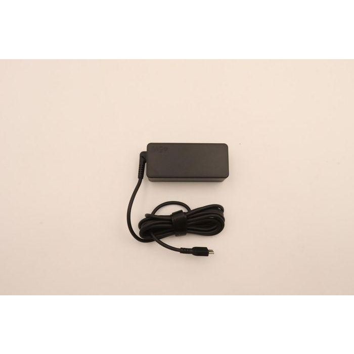 Lenovo 45W AC adapter charger with Slim Tip connector, USB-C interface, compatible with ThinkPad Helix (Type 3xxx) laptops. 1 Lenovo 45W AC adapter charger with Slim Tip connector, USB-C interface, compatible with ThinkPad Helix (Type 3xxx) laptops. 1