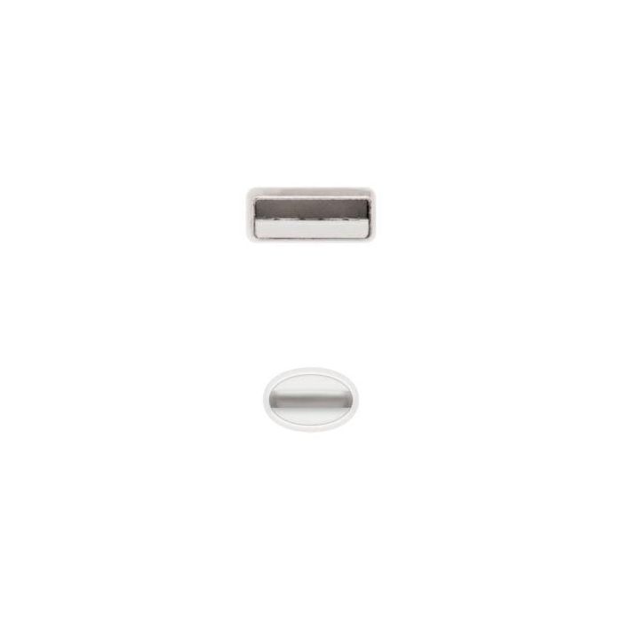 Cable Lightning NANOCABLE 10.10.0402 (1 m) Blanco 2 m (1 unidad) 1 Cable Lightning NANOCABLE 10.10.0402 (1 m) Blanco 2 m (1 unidad) 1