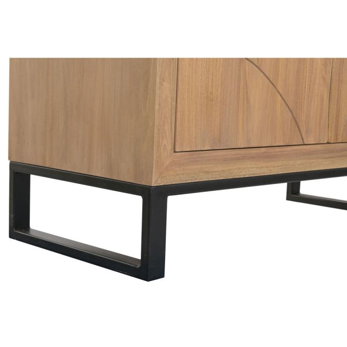 Aparador Home ESPRIT Teca Madera MDF 180 x 40 x 85 cm 8 Aparador Home ESPRIT Teca Madera MDF 180 x 40 x 85 cm 8