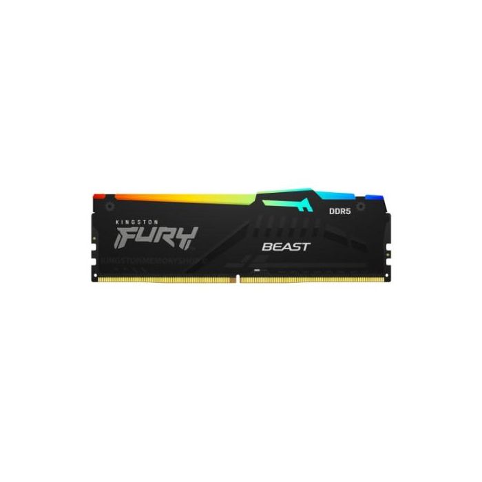 Memoria Kingston Fury Beast Rgb Ddr5 8Gb 4800Mt/S Cl38 Kf5