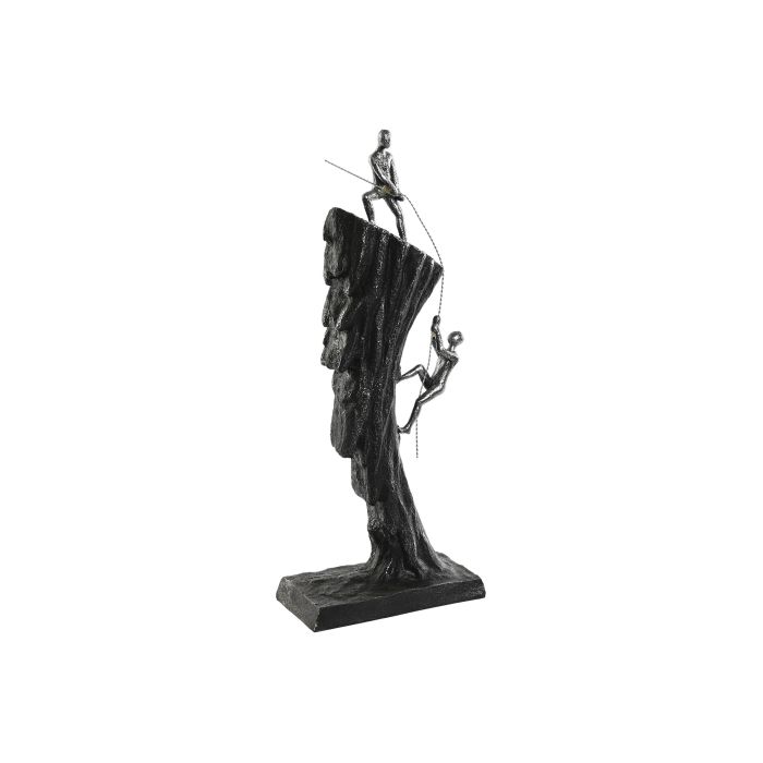 Figura Vintage DKD Home Decor Gris Oscuro 8 x 38 x 16 cm (2 Unidades)