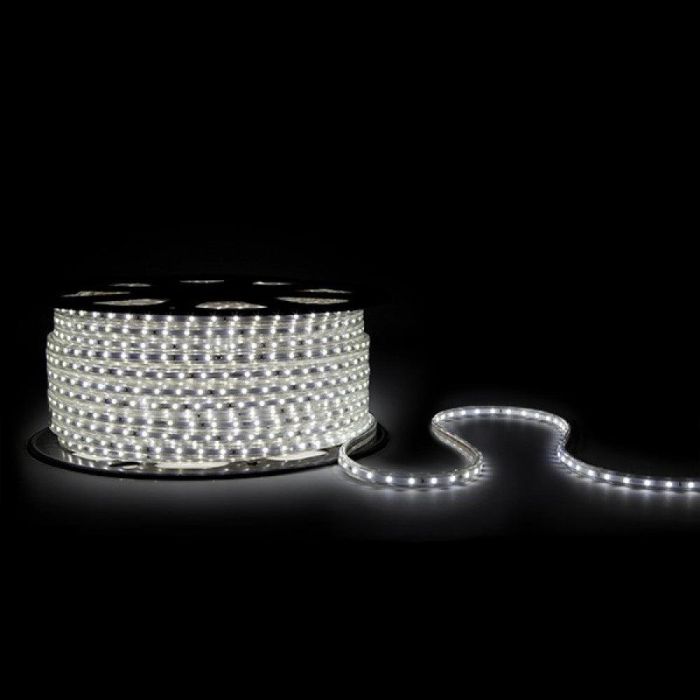 Tira de 60 LEDs/M 6W 360Lm 6000ºK SMD2835 220VAC IP65 x1M 40.000H  [HO283560220V5MM6LMCW] 1