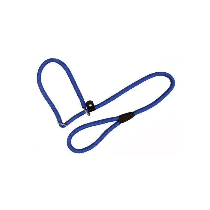 Freedog Collar-Tirador Nylon Round Azul 8 mm X 120 cm