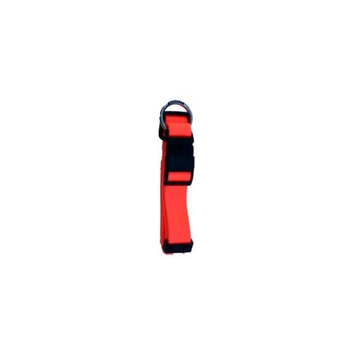 Freedog Collar Nylon Neon Naranja Fluor 15 mm