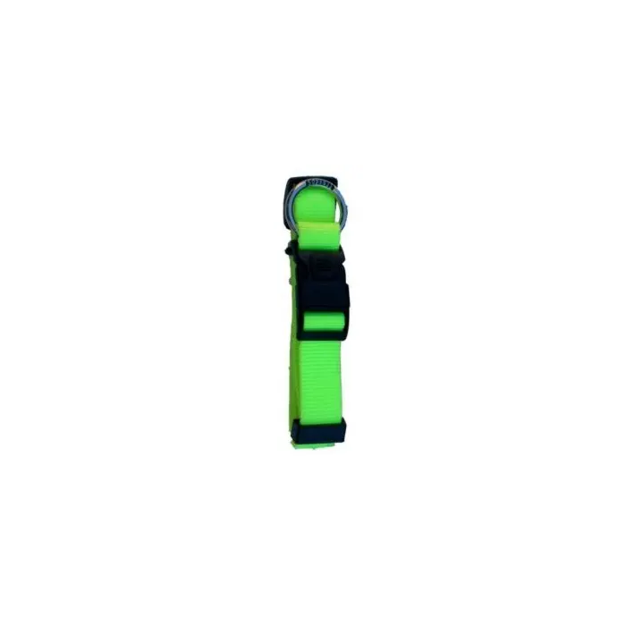 Freedog Collar Nylon Neon Verde Fluor 25 mm