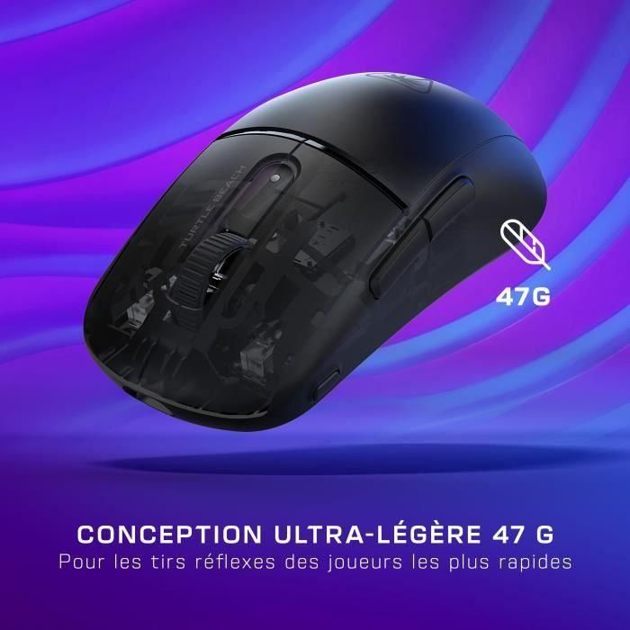 Ratón inalámbrico para juegos - TURTLE BEACH - Burst II Air - Negro 3