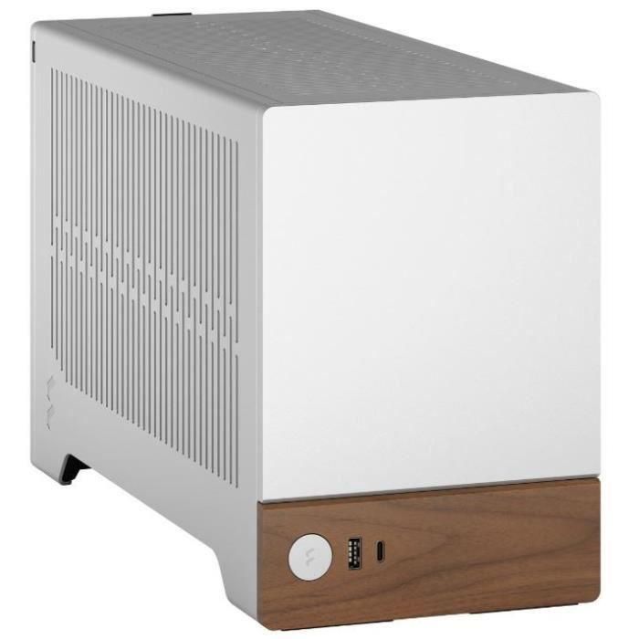 Caja para PC - DISEÑO FRACTAL - FD-C-TER1N-02 - mini-ITX - SFF 10.4L - GPU hasta 322 mm - Terra Silver