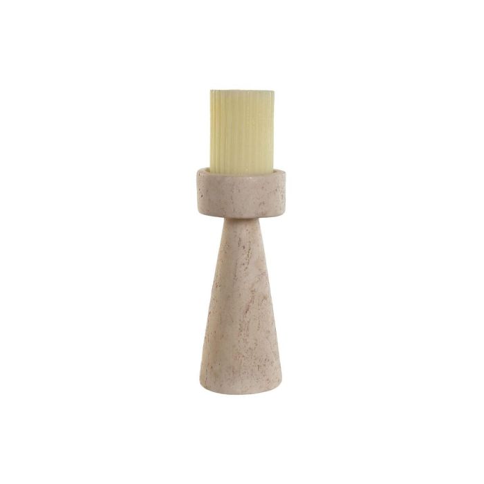 Candelabro Urban DKD Home Decor Beige 10 x 24 x 10 cm Candelabro Urban DKD Home Decor Beige 10 x 24 x 10 cm
