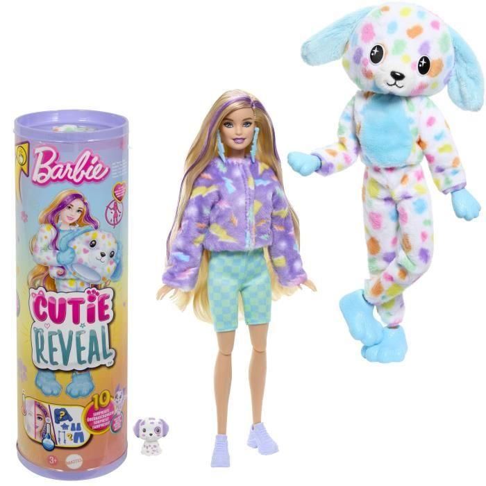 Barbie Cutie Reveal Sueños Colores Dálmata Hrk41 Mattel