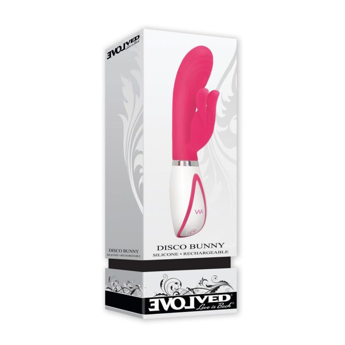 Vibrador Punto G Evolved Bunny Rosa 1 Vibrador Punto G Evolved Bunny Rosa 1