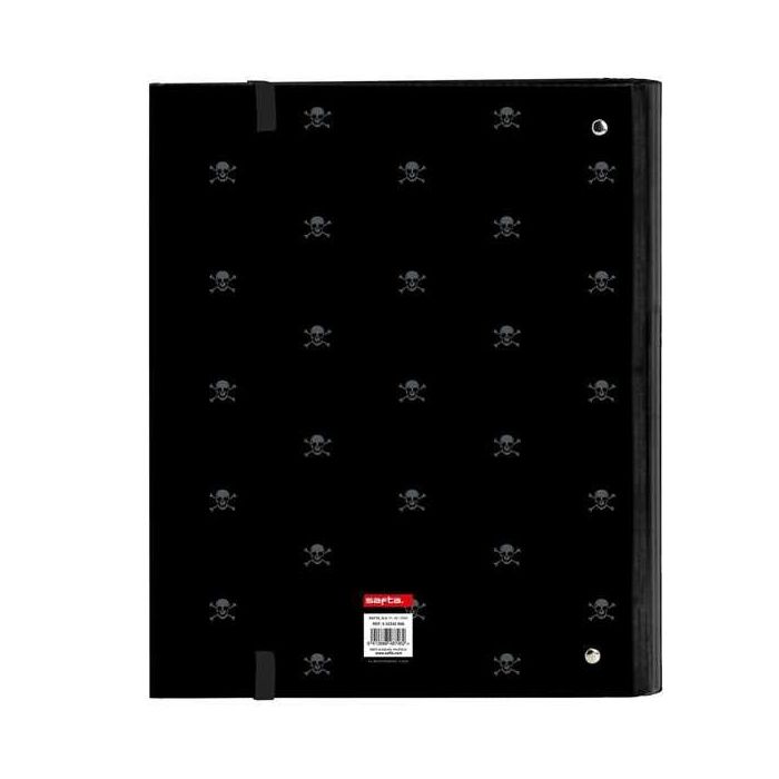 Carpeta de anillas Safta California Negro 27 x 32 x 3.5 cm 1 Carpeta de anillas Safta California Negro 27 x 32 x 3.5 cm 1
