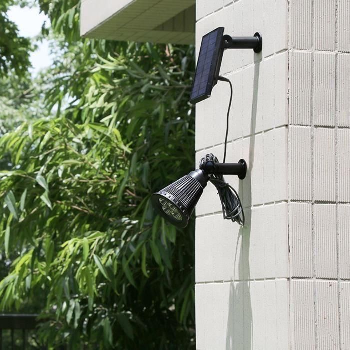 Lumisky LUM3666162005849 Foco solar Proyector 2 en 1 para pegar o fijar, LED blanco, SPIKY AWAY, W34 H42 cm 2