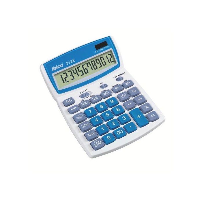 Ibico Calculadora 212 X 12 Dígitos Ibico Calculadora 212 X 12 Dígitos