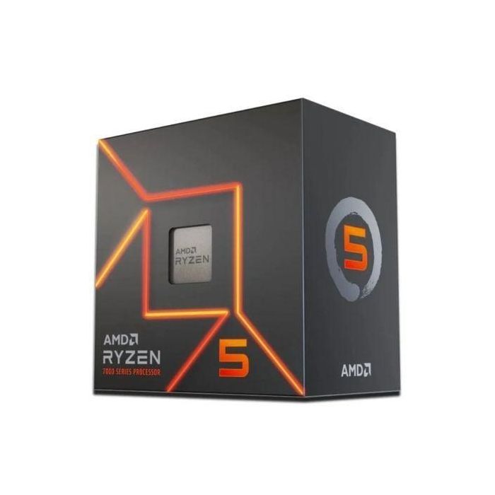 AMD Ryzen 5 7600 Procesador de Escritorio Zócalo AM5 3,8 GHz 32MB L2/L3 DDR5 Radeon Graphics 5nm en Caja