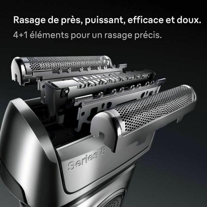Braun BRA8700216554404 Afeitadora eléctrica Serie 8 Negra 60 minutos de autonomía Carga rápida en 5 minutos 11 Braun BRA8700216554404 Afeitadora eléctrica Serie 8 Negra 60 minutos de autonomía Carga rápida en 5 minutos 11