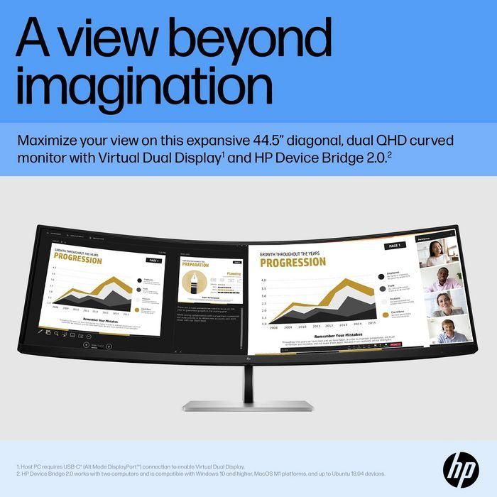 HP E45c G5 DQHD Curved Monitor 1 HP E45c G5 DQHD Curved Monitor 1