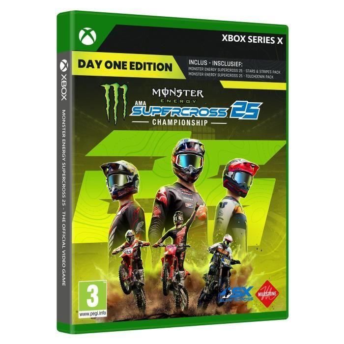 Milestone 8057168503852 Monster Energy Supercross 25 Xbox Series