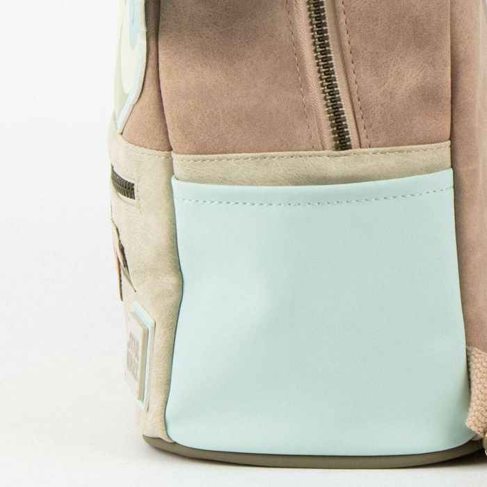 Cerdá The Mandalorian Grogu - Mochila Casual de Polipiel Beige 22 x 24 x 11.5 cm 2 Cerdá The Mandalorian Grogu - Mochila Casual de Polipiel Beige 22 x 24 x 11.5 cm 2