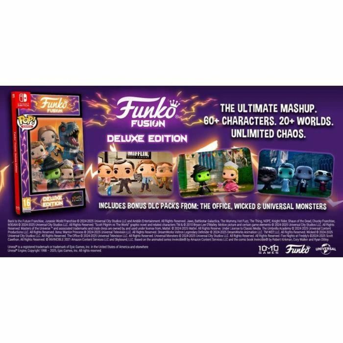 Just For Games 5056635614650 Funko Fusion Edición Deluxe - Juego de Nintendo Switch 4 Just For Games 5056635614650 Funko Fusion Edición Deluxe - Juego de Nintendo Switch 4
