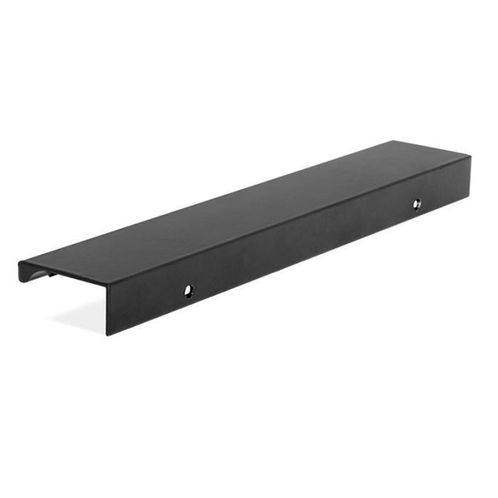 Trentadue Tirador de Aluminio Modelo Vico Acabado Negro Mate Distancia Agujero 320mm para Muebles Cocina Baño Dormitorio 2