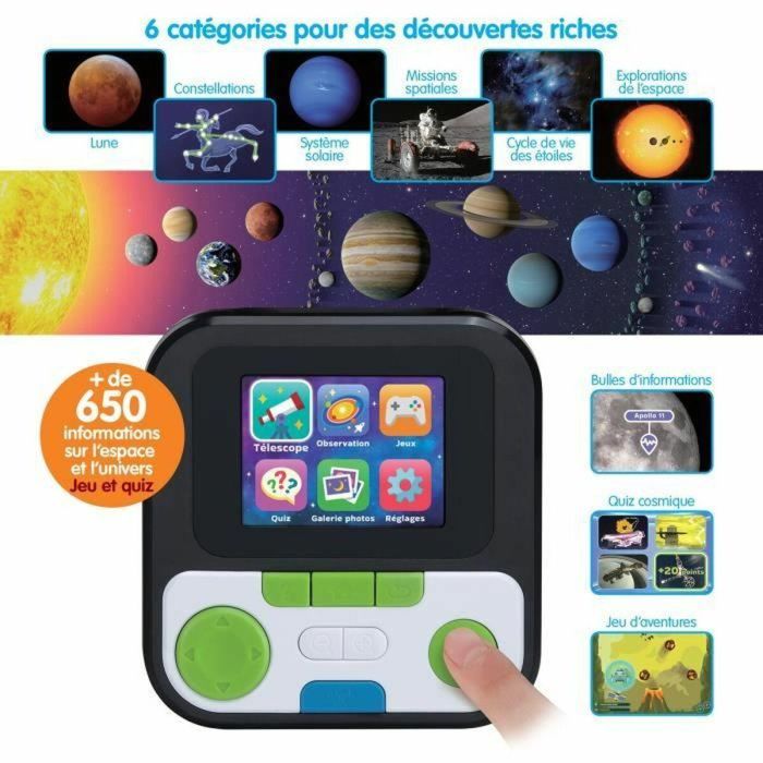 Telescopio Infantil Vtech GENIUS XL 2 Telescopio Infantil Vtech GENIUS XL 2