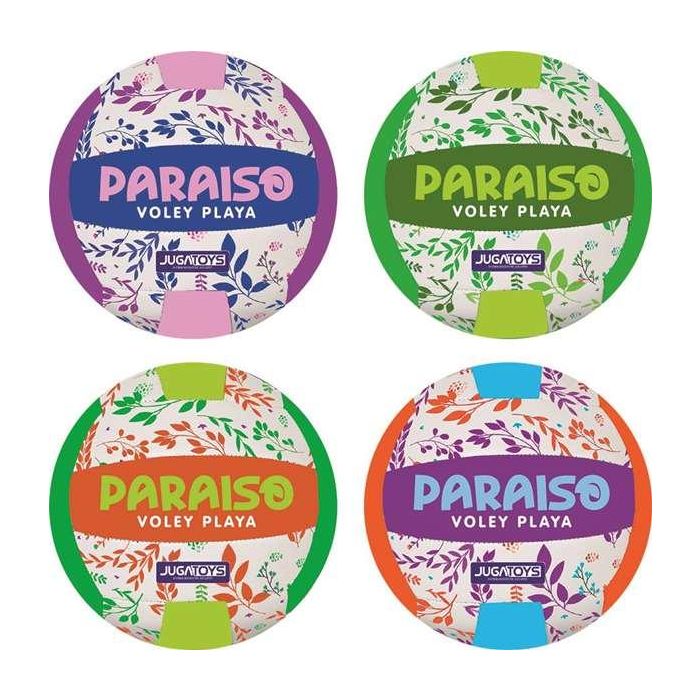 Balón volley playa paraíso, tacto suave, 21 cm, 270-290 gr. - modelos surtidos 4 Balón volley playa paraíso, tacto suave, 21 cm, 270-290 gr. - modelos surtidos 4
