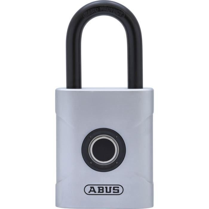 Candado de huella digital - ABUS - 57/50 Touch - Apertura por huella digital - Resistente a la intemperie Candado de huella digital - ABUS - 57/50 Touch - Apertura por huella digital - Resistente a la intemperie