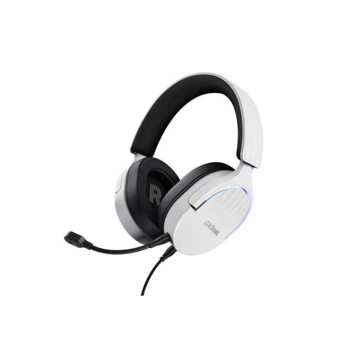 Trust GXT 490 FAYZO Auriculares Alámbricos Diadema para Motocicleta, USB tipo A, Negro y Blanco 1