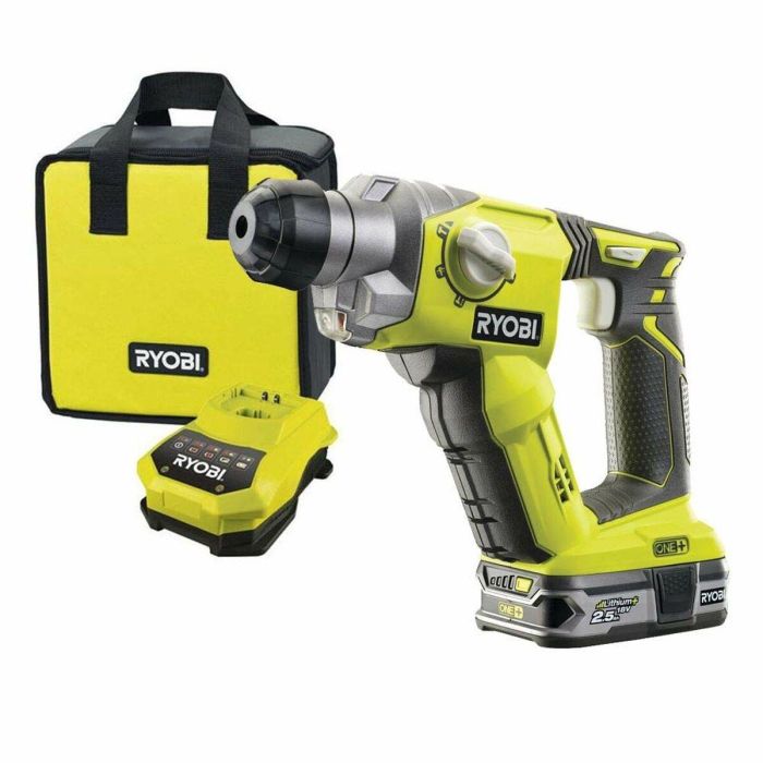 Ryobi R18SDS-125S Taladro Percutor 18V 1.3J SDS+ con Batería 2.5 Ah