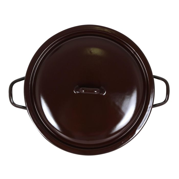 La Estrella Olla Abombada con Tapa 28 cm - 11 L Fuego (2 Unidades) 3