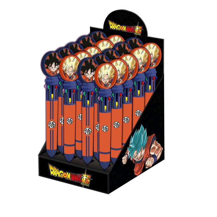Dragon Ball Expositor de Escritura Ultra Instinct Naranja - 24 Unidades con Diseño Personalizado de Dragon Ball