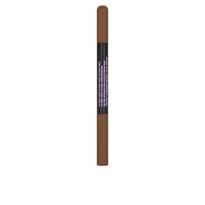 Maybelline EXPRESS BROW satin duo #02-medium brown, Maquillaje para cejas, 4 g