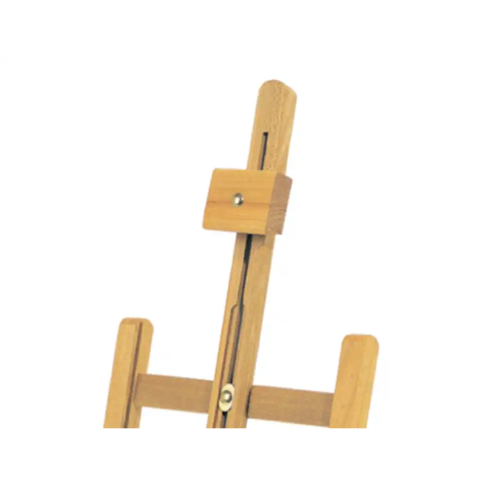 Liderpapel Caballete de Pintor de Sobremesa Madera de Pino Barnizado 80x27.5x30 cm Certificado FSC 2